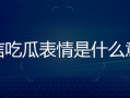 微信上吃瓜表情是什么意思,网络社交中的趣味解读